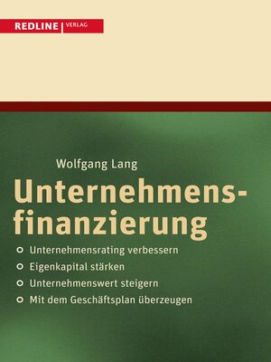 cover image of Unternehmensfinanzierung
